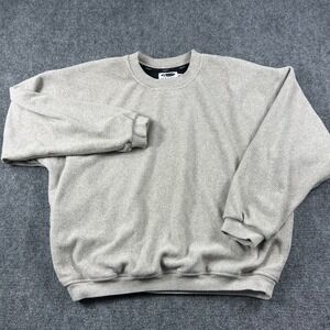 Haley Golf Sweatshirt Mens XXL Tan Gore Windstopper Fleece Crewneck USA Made VTG